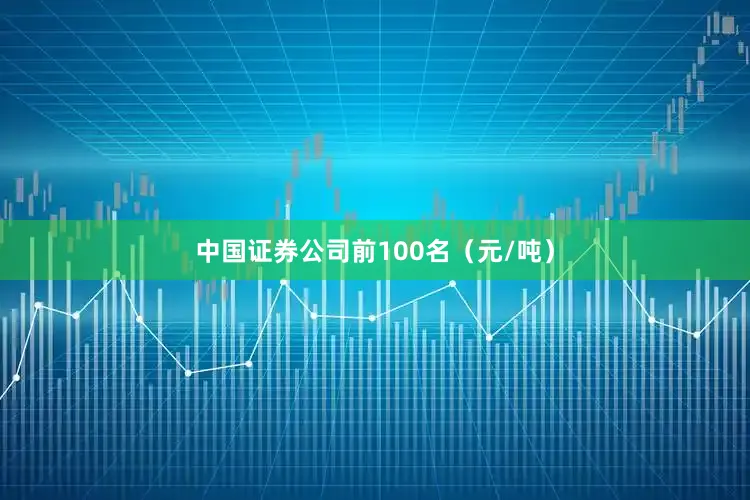 中国证券公司前100名（元/吨）